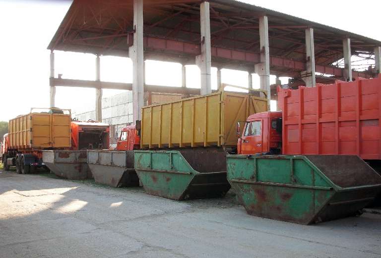 Заказать мусорный контейнер для вывоза мусора по Краснодару